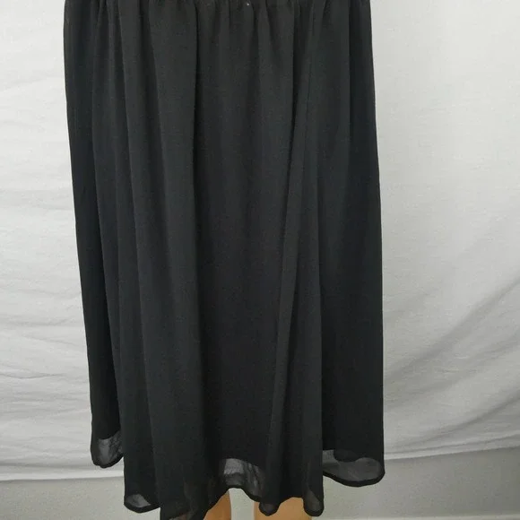 Torrid Sleeveless Chiffon Layered Tube Dress Ruby Sequin Panel Plus Size 2XL NWT - Picture 5 of 10